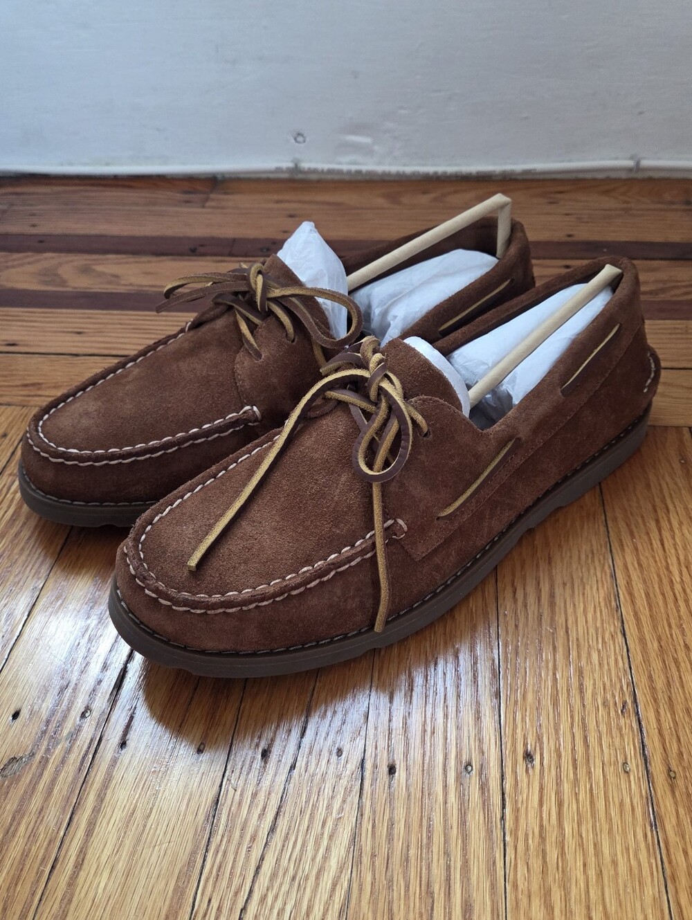 New Sperry Top-Sider Authentic Original™ 2-Eye Ripple Lug Boat Shoe Men's 10 - Picture 7 of 9